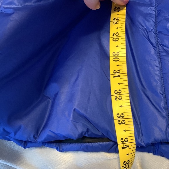 JACK BB DAKOTA size large cobalt blue big black buttons puffy pea coat - Picture 11 of 15